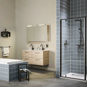 TIGER S-line Spiegelkast 120 Naturel Eik - Afbeelding 2