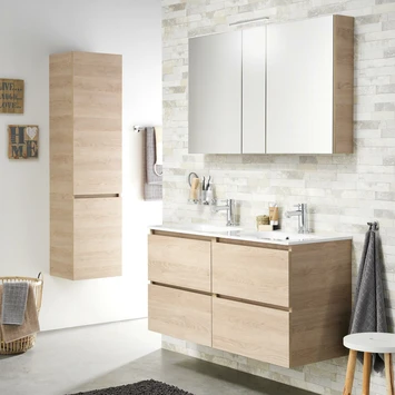 TIGER S-line Spiegelkast 120 Naturel Eik - Afbeelding 3