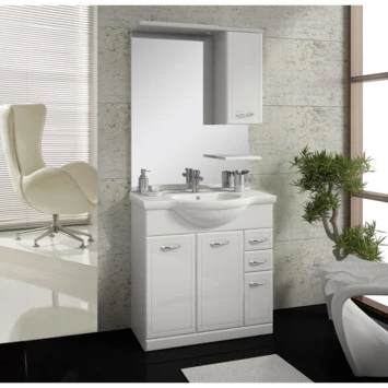 Atlantic Badmeubelset Beatrice Wit - Afbeelding 2