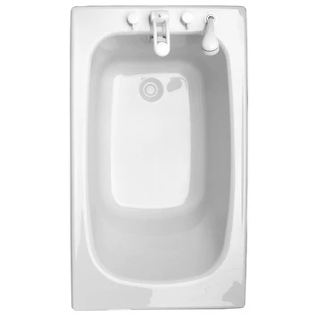 Allibert Flavis Plaatsbesparend Bad 130x70 Cm