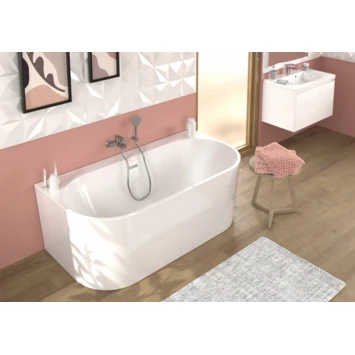 Allibert Bad Ondina Vrijstaand Wit Glanzend 170x87 Cm - Afbeelding 2