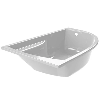 Allibert Diva Bad Asymetrisch Rechts Ca. 160x90 Cm - Afbeelding 2