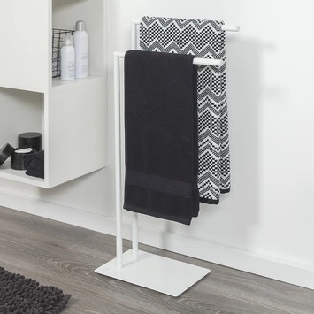 Sealskin Handdoekrek Tube Metaal Wit - Afbeelding 3