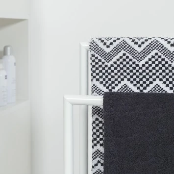 Sealskin Handdoekrek Tube Metaal Wit - Afbeelding 4