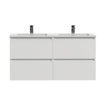 Tiger Karlo Badkamermeubel 120 Cm Hoogglans Wit Met Wastafel Hoogglans Wit - Afbeelding 3