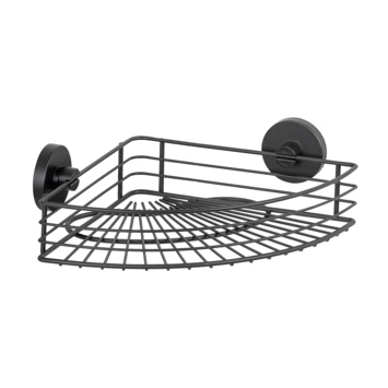 Wenko Vacuumloc Hoekrek Bari Zwart