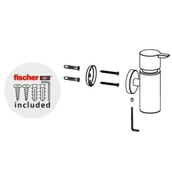 Marho Zeepdispenser Luxor Geborsteld Rvs - Afbeelding 5