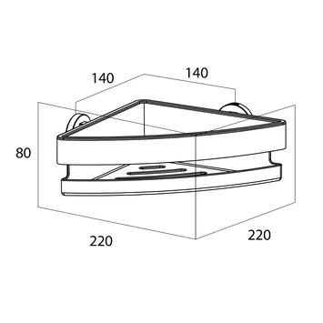 Tiger Douchemand Noon Zwart - Afbeelding 4