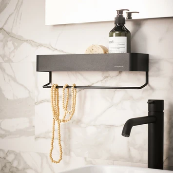 Sealskin Plank- En Handdoekhouder Brix Zwart - Afbeelding 7