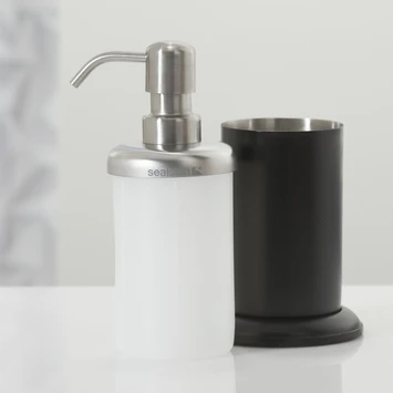 Sealskin Zeepdispenser Acero Zwart - Afbeelding 3