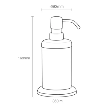 Sealskin Zeepdispenser Acero Zwart - Afbeelding 10