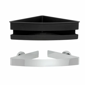 Tiger Noon Hoek Douchemand 22 X 8 X 22 Cm Chroom - Afbeelding 3