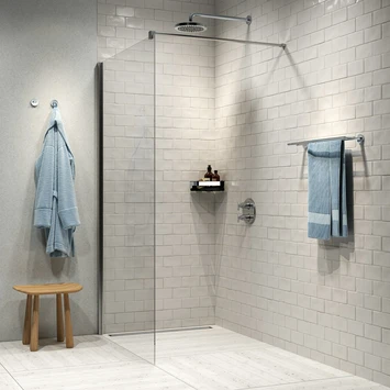 Tiger Noon Hoek Douchemand 22 X 8 X 22 Cm Chroom - Afbeelding 4