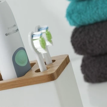 Sealskin Tandenborstelhouder Grace Wit - Afbeelding 3