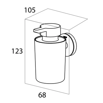 Tiger Zeepdispenser Urban Hangend Wit - Afbeelding 10
