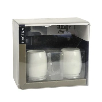 Haceka Dubbele Bekerhouder Allure Met Bekers Chroom - Afbeelding 2