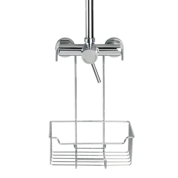 Wenko Douchecaddy Milo Om Aan Kraan Te Hangen Glanzend RVS - Afbeelding 6