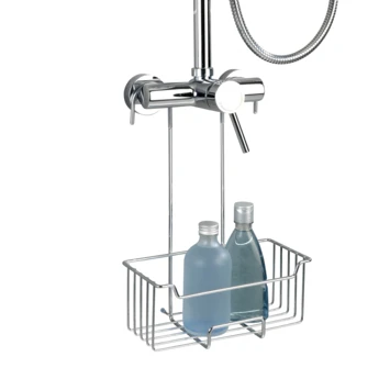 Wenko Douchecaddy Milo Om Aan Kraan Te Hangen Glanzend RVS - Afbeelding 7