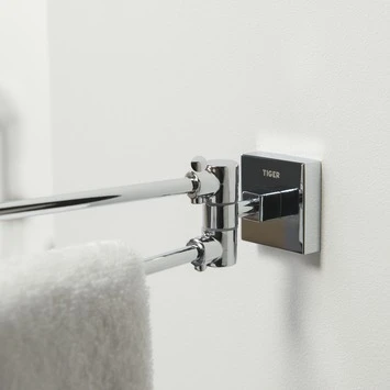 Tiger Handdoekrek Melbourne Met Draaibare Armen Chroom - Afbeelding 3