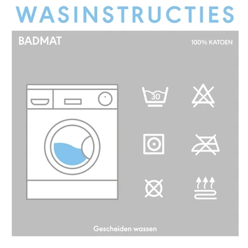 Sealskin WC Mat Misto 60x55 Cm Royal Blauw - Afbeelding 6