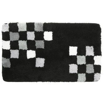 GAMMA Badmat Mitch Zwart 60x90 Cm