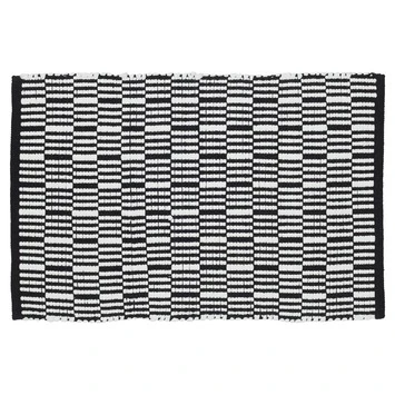 SEALSKIN Badmat Bandra Zwart 60x90cm