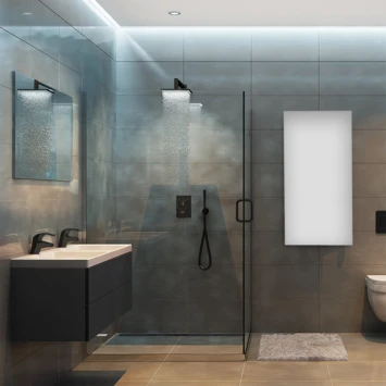 Livin'flame HR Infrarood Spiegel - LED - 80x60cm - Afbeelding 2