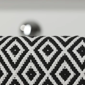 Sealskin Badmat Trellis Zwart 60x90cm - Afbeelding 3