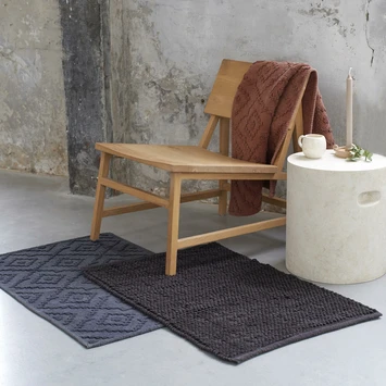 Sealskin Badmat Aztec 60x90cm Donkergrijs - Afbeelding 6