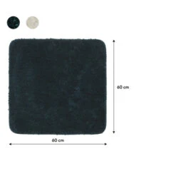Sealskin Badmat Angora 60x60cm Donkergroen 12 Sealskin Badmat Angora 60x60cm Donkergroen -SEALSKIN Store 123 4702