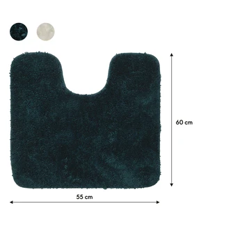 Sealskin Toiletmat Angora 55x60cm Donkergroen - Afbeelding 5