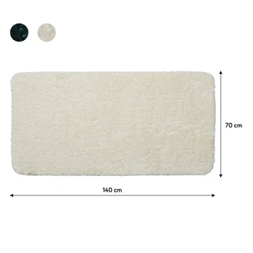 Sealskin Badmat Angora 70x140cm Off-white - Afbeelding 5