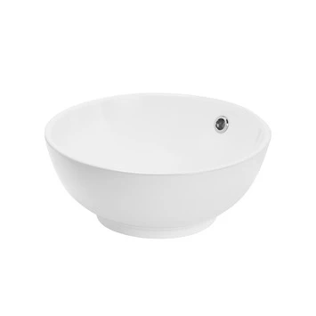 Atlantic Waskom Pawleys Opbouw Wit Keramiek 37.5x37.5x15.3 Cm - Afbeelding 2