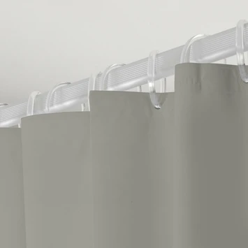 SEALSKIN Douchegordijn Granada 120x200cm Licht Grijs - Afbeelding 2