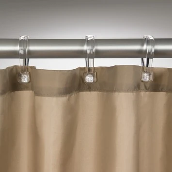 Sealskin Douchegordijn Savon De Provence Bruin Textiel 180x200 Cm - Afbeelding 3