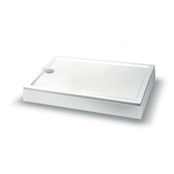 Allibert Fix Alu Mantel Voor Douchebak 90 Cm Wit