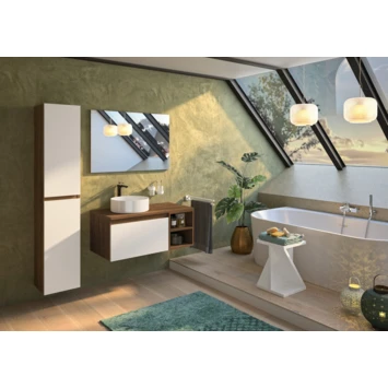 Atlantic By Allibert Badmeubelset Lia 90 Cm Hout En Wit - Afbeelding 3