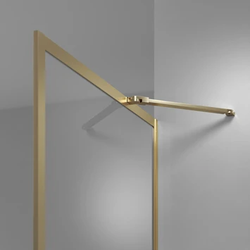 Sealskin Inloopdouche Type A3 Contour 88x200 Cm Goud Geborsteld - Afbeelding 3