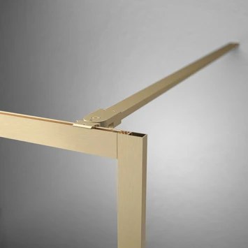 Sealskin Inloopdouche Type A3 Contour 88x200 Cm Goud Geborsteld - Afbeelding 4