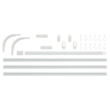 SEALSKIN Douchestang Easy Roll 90x90x90cm Wit - Afbeelding 4