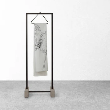 Sealskin Douchegordijn Flow 180x200cm Zwart/wit - Afbeelding 8