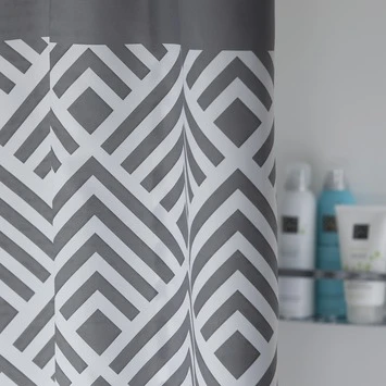 Sealskin Douchegordijn Angoli Grijs 180x200 Cm - Afbeelding 3