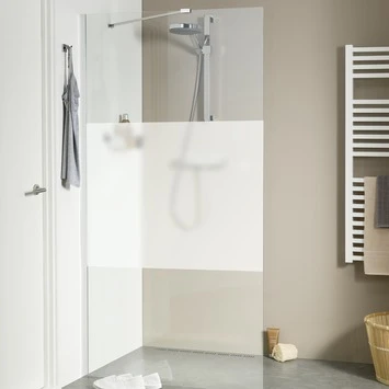 Sealskin Inloopdouche Style A3 98x195 Cm Met Gesatineerde Band - Afbeelding 2