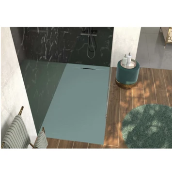 Allibert Douchebak Luna 180x90 Cm Groen - Afbeelding 2