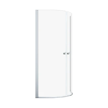 Sealskin Douchecabine Hooked Kwartrond 100x100x200cm Hoogglans Aluminium - Afbeelding 7