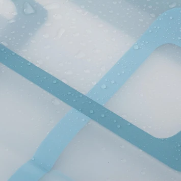 Sealskin Douchegordijn Retro Blue 180x200 Cm - Afbeelding 3