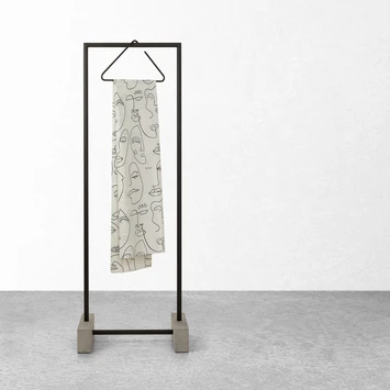 Sealskin Douchegordijn Mind 180x200cm Zwart/wit - Afbeelding 6