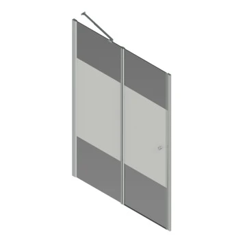 Van Marcke Hoover Douchewand Draaideur 140x195