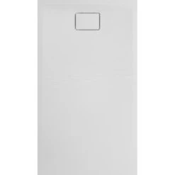 Allibert Terreno Douchebak 140x80cm Kwartz Wit