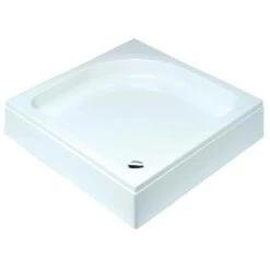 Sealskin Douchebak Optimo Vierkant Opbouw 80x80x25 Cm